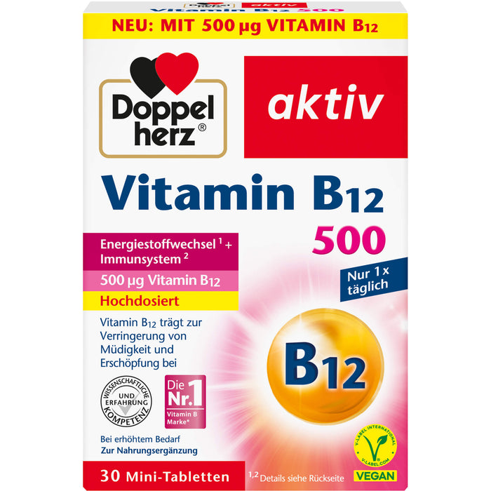 Doppelherz Vit B12 500, 30 St TAB