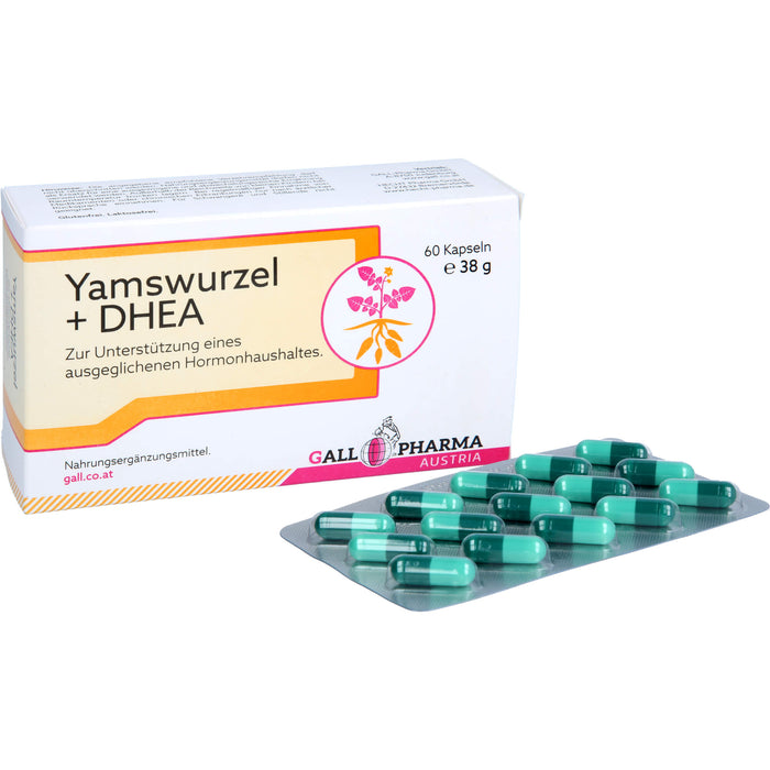 YAMSWURZEL + DHEA 25Mg KPS, 60 St KAP