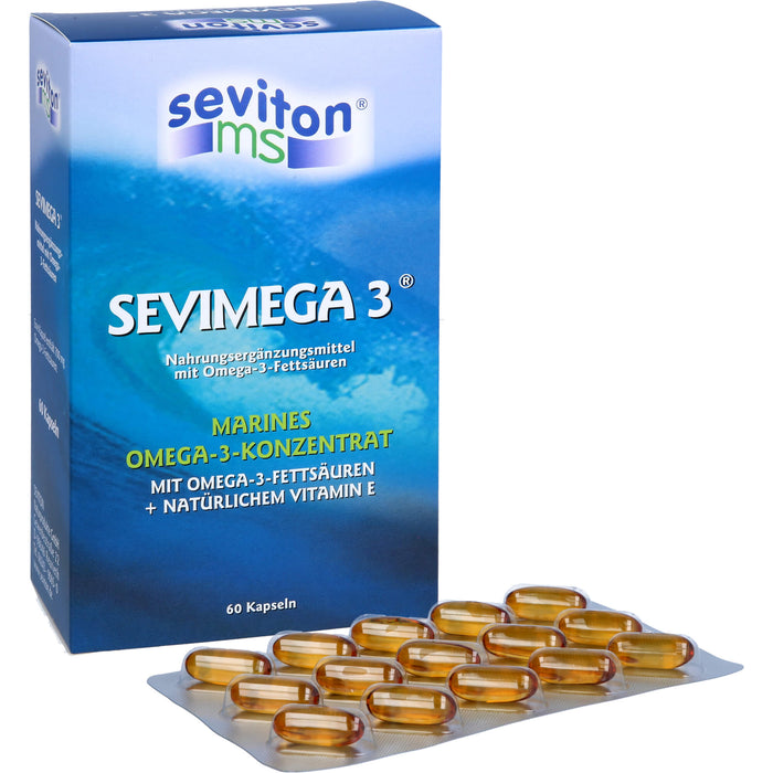 SEVIMEGA 3 Kapseln, 60 pc Capsules