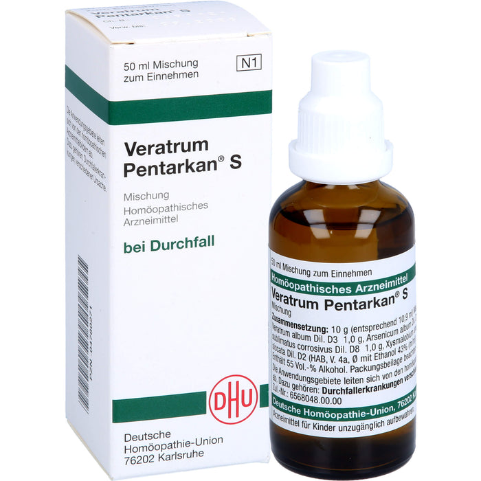 Veratrum Pentarkan S Mischung, 50 ml Lösung