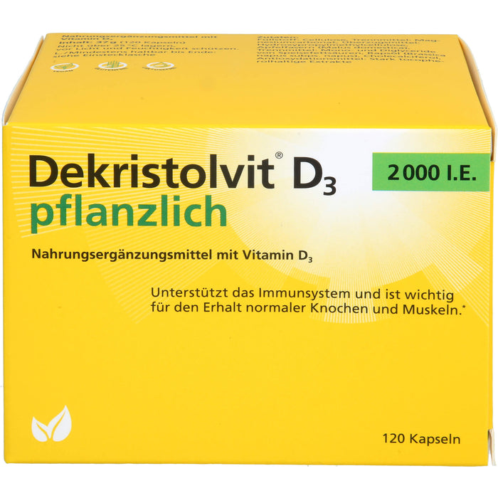 Dekristolvit D3 2000ie Pfl, 120 St KAP