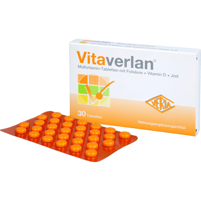 Vitaverlan Tabletten, 30 pc Tablettes