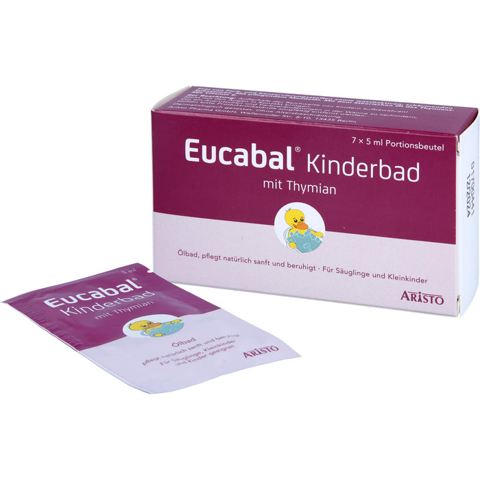 Eucabal Kinderbad mit Thymian, 35 ml Solution