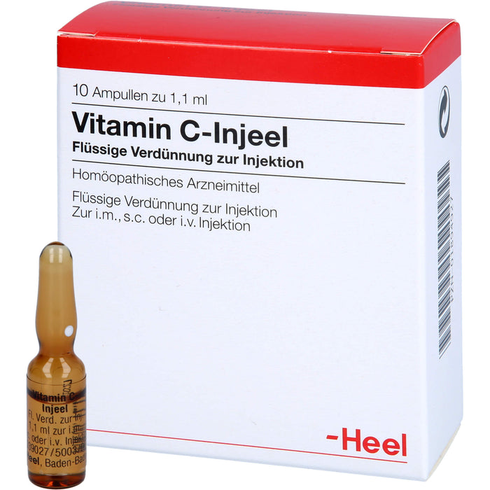 Heel Vitamin C Injeel Ampullen, 10 St. Ampullen