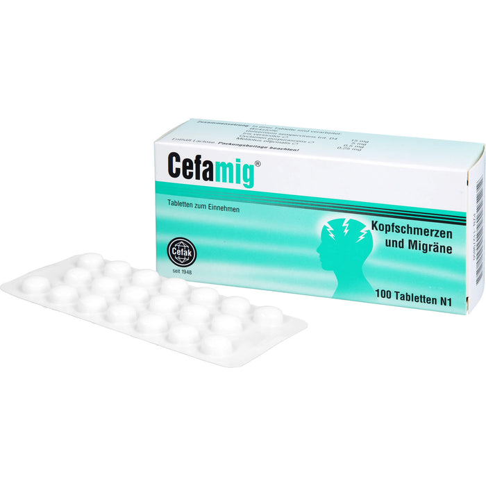 Cefamig Tabletten, 100 St TAB