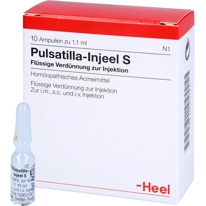 Pulsatilla-Injeel S Ampullen, 10 pcs. Ampoules