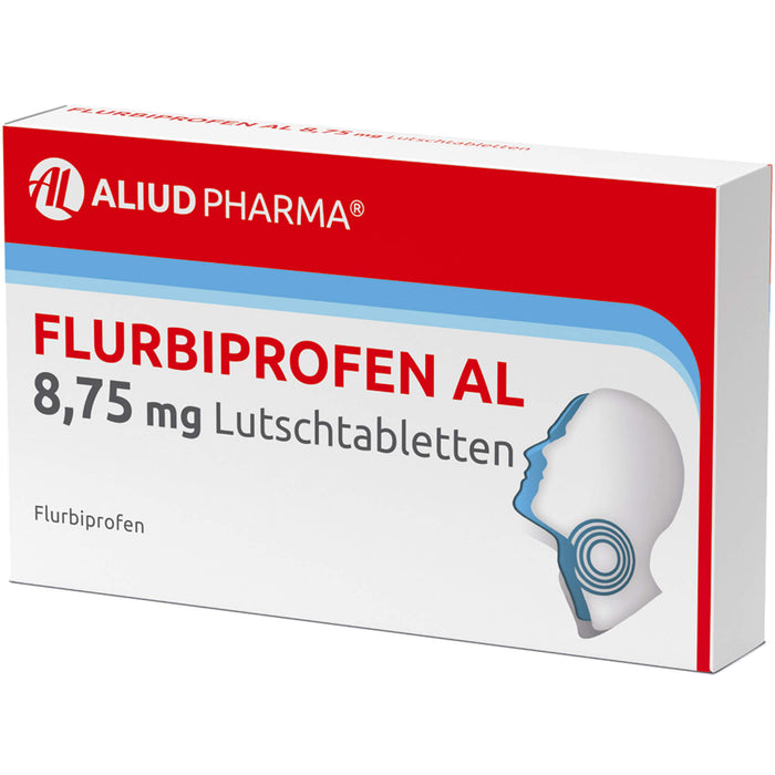 Flurbiprofen AL 8,75 mg Lutschtabletten, 24 St. Tabletten