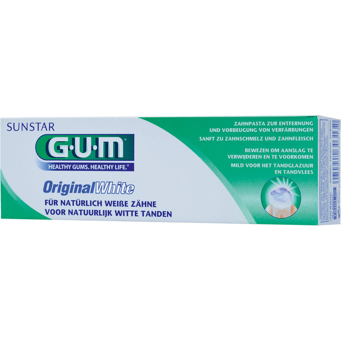 GUM original white Zahnpasta, 75 ml Zahncreme