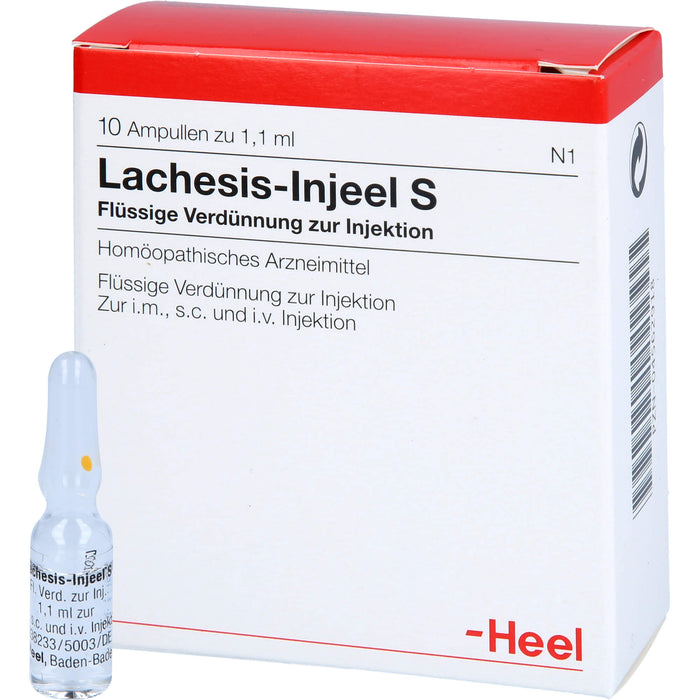 Lachesis-Injeel S Inj.-Lsg., 10 St AMP