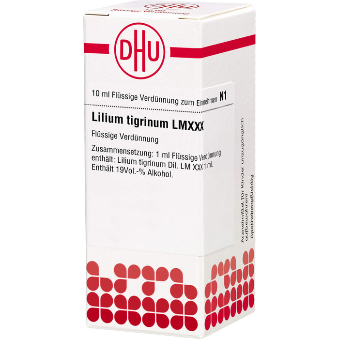 Lilium tigrinum LM XXX Dilution Ind-Fert, 10 ml DIL