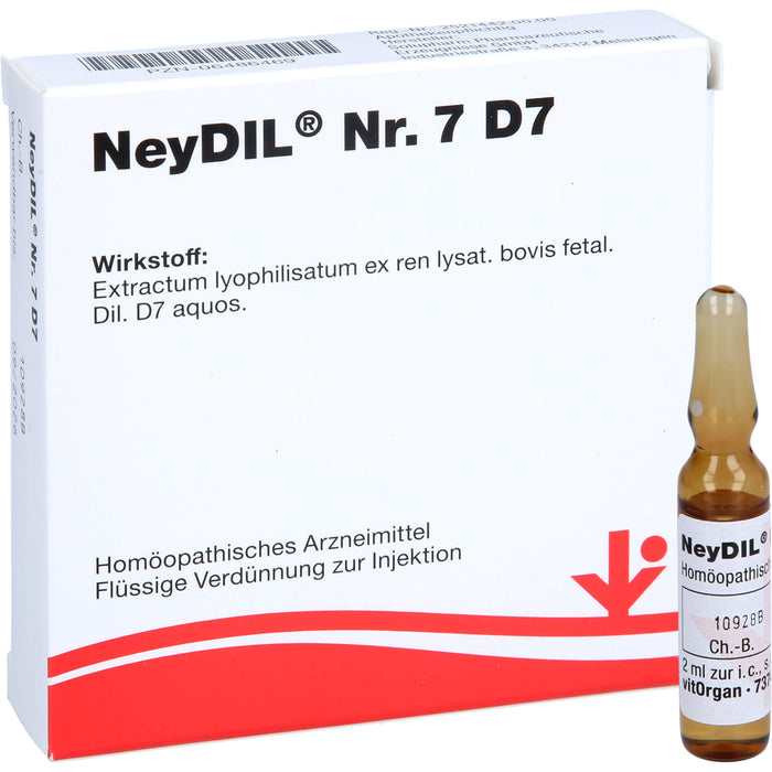 NeyDil Nr. 7 D7 Amp., 5X2 ml AMP