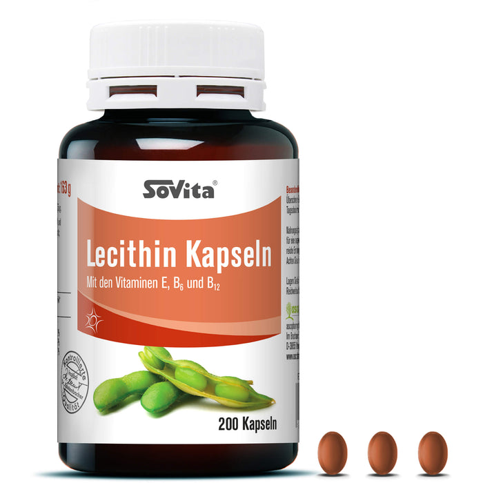 Sovita active LECITHIN KAPSELN, 200 St WKA