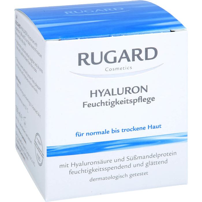 RUGARD Hyaluron Feuchtigkeitspflege für reife und trockene Haut, 100 ml Crème