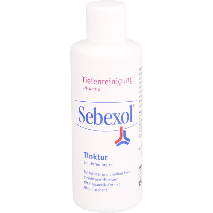 Sebexol Tinktur Tiefreinigung bei Unreinheiten, 150 ml Lösung