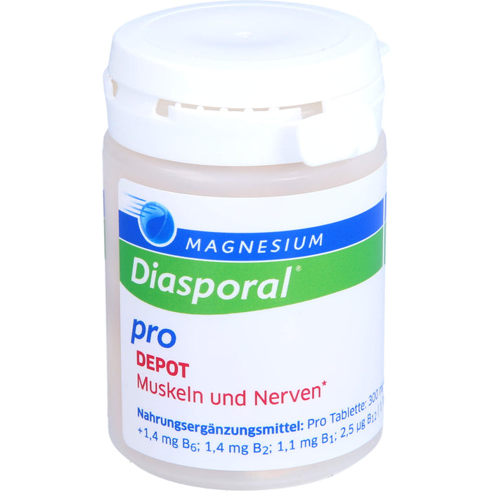 Magnesium-Diasporal Pro Depot Tabletten für  Muskeln und Nerven, 30 pc Tablettes