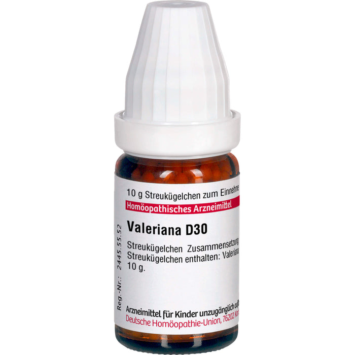 DHU Valeriana D30 Streukügelchen, 10 g Globules