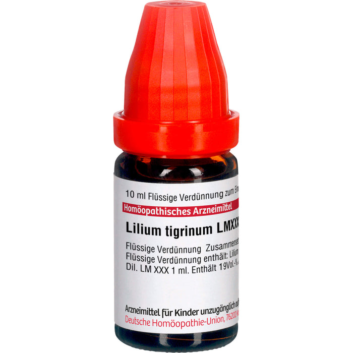 Lilium tigrinum LM XXX Dilution Ind-Fert, 10 ml DIL