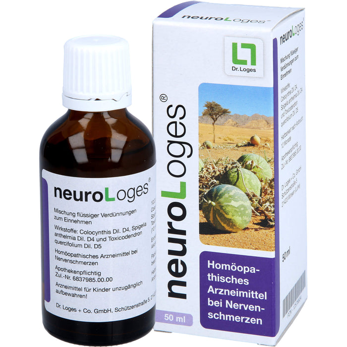 neuroLoges Mischung bei Nervenschmerzen, 50 ml Lösung