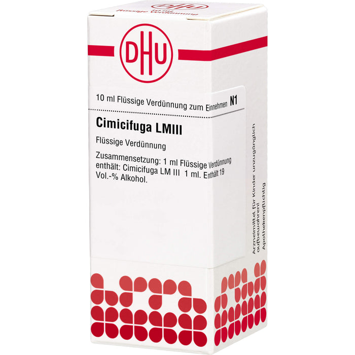 Cimicifuga LM III Dilution Ind-Fert, 10 ml DIL