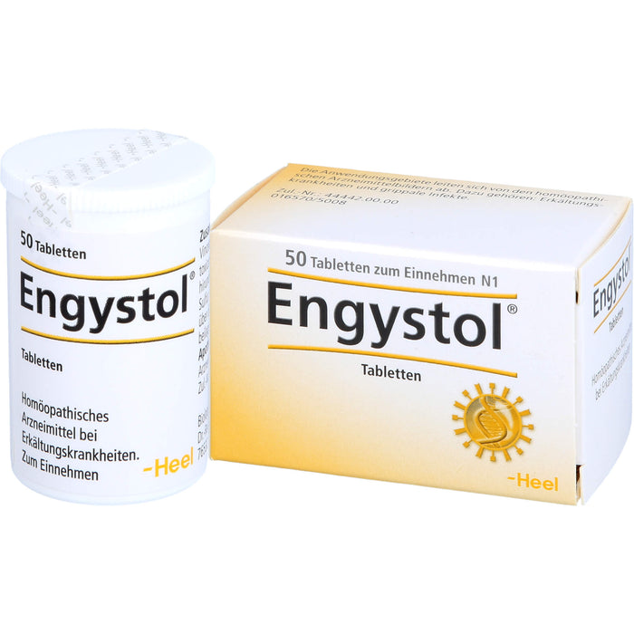 Engystol Tabletten bei Erkältungskrankheiten, 50 pc Tablettes