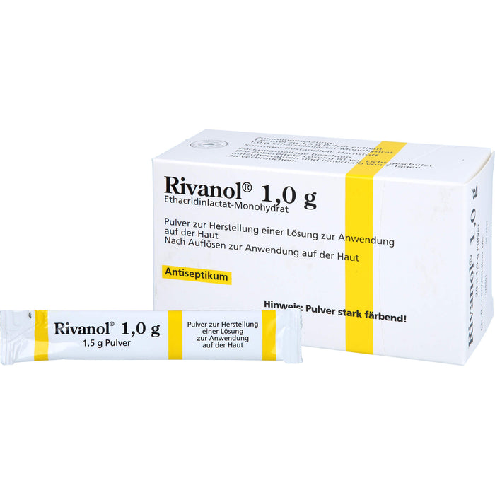 Rivanol 1,0 g Pulver Antiseptikum, 20 pcs. Sachets