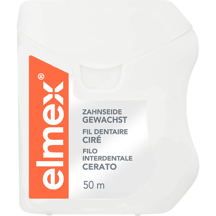 elmex Zahnseide gewachst mit Aminfluorid 50 m, 1 pcs. Pack