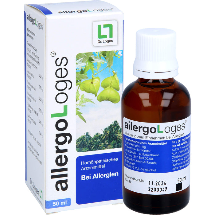 allergo-loges Mischung zum Einnehmen, 50 ml Lösung