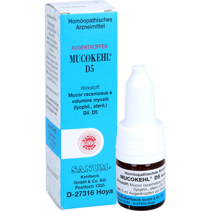 MUCOKEHL D5 Augentropfen, 5 ml Lösung