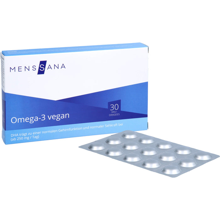 Omega-3 vegan MensSana, 30 St KDA