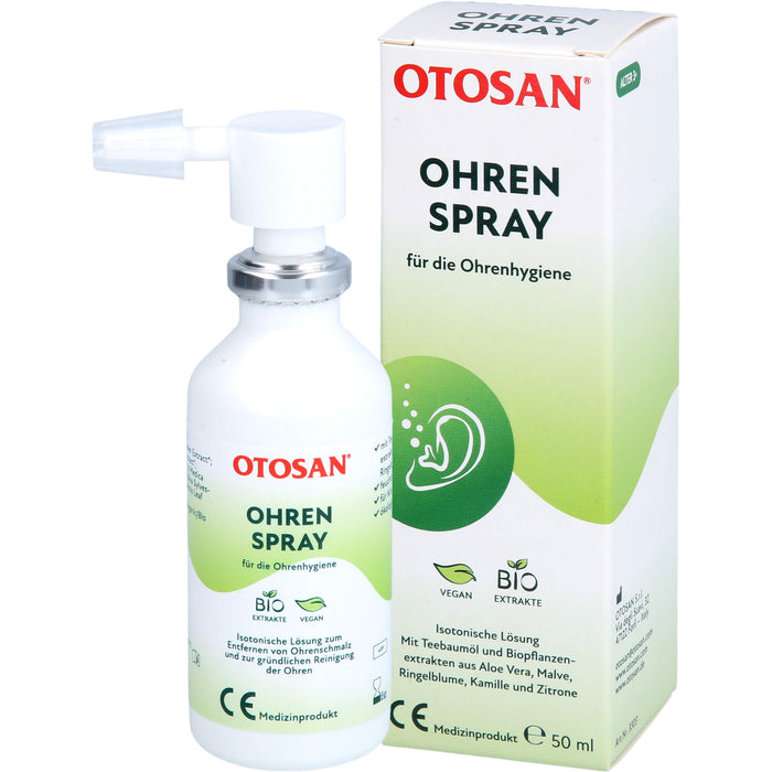 Otosan Ohrenspray für die Ohrenhygiene, 50 ml Solution