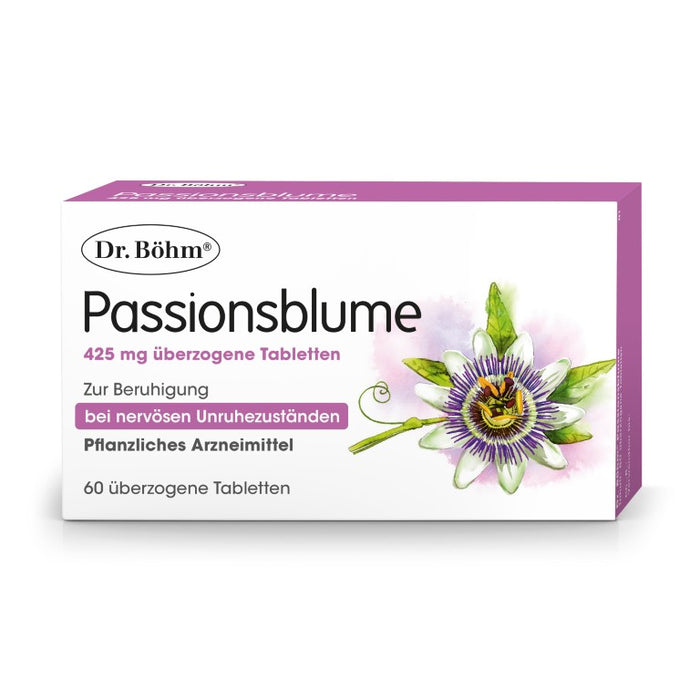 Dr Böhm Passionsblume 425 mg Tabletten, 60 pcs. Tablets