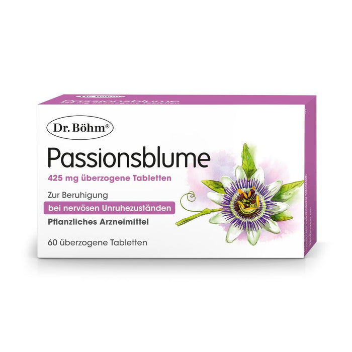 Dr Böhm Passionsblume 425 mg Tabletten, 60 pcs. Tablets