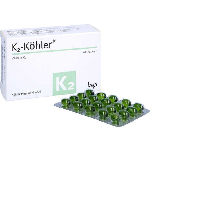 K2-Köhler Vitamin K2 Kapseln, 60 pcs. Capsules