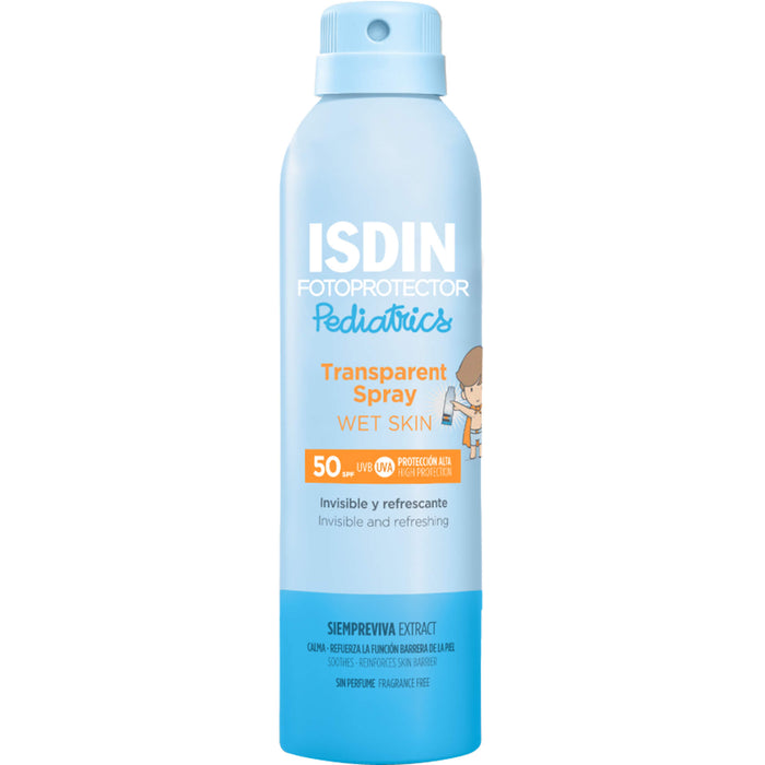 ISDIN Fotoprotector Pediatrics Wet Skin Spray SPF 50, 250 ml Solution