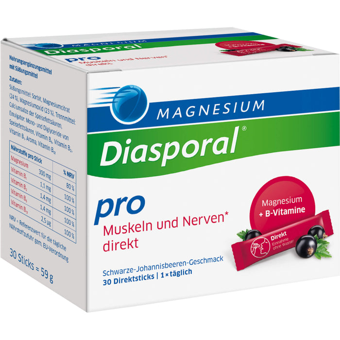 Magnesium Diasp B-vit Dir, 30 St GRA