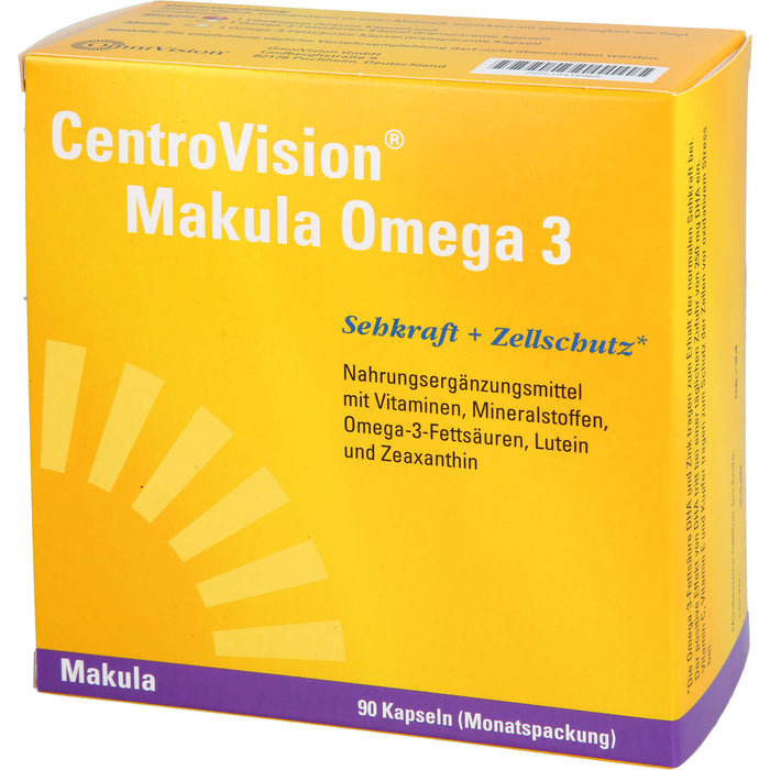 CentroVision Makula Omega 3, 90 St KAP