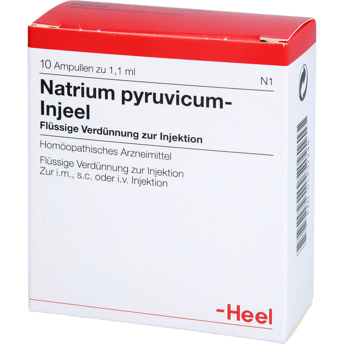 Natrium pyruvicum Injeel Amp., 10 St AMP