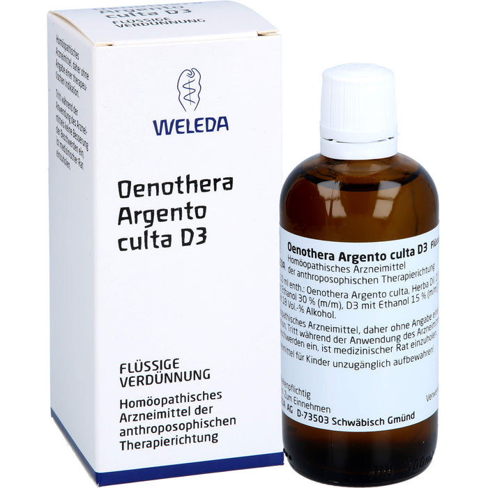 Oenothera Argento culta D3 Weleda Dil., 100 ml DIL