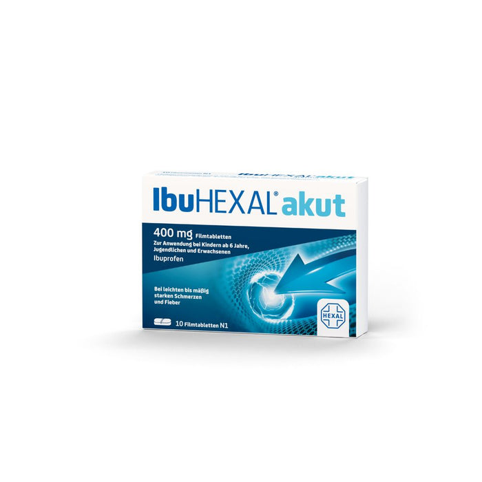 IbuHEXAL akut 400 mg, 10 St. Tabletten