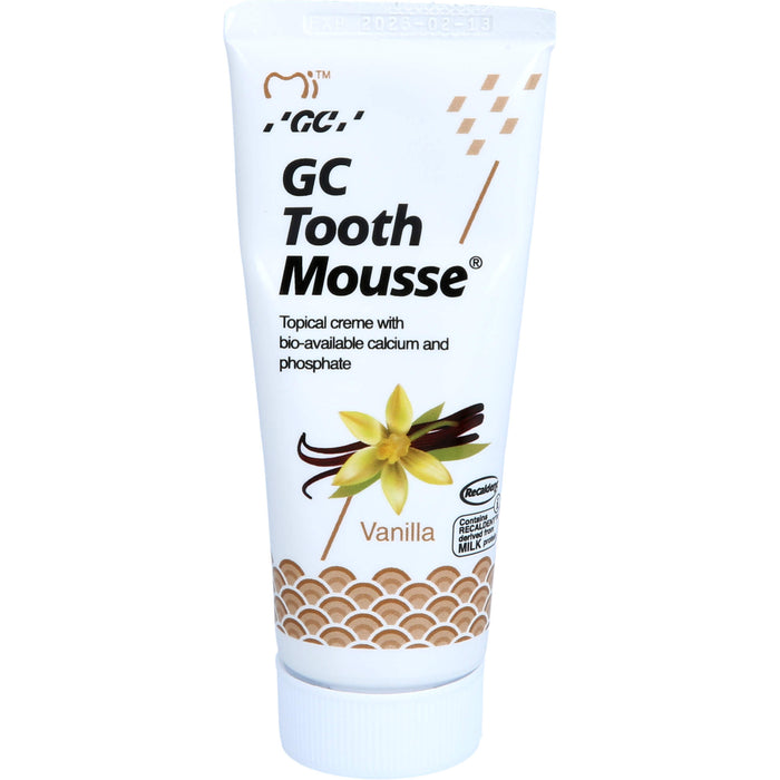 GC Tooth Mousse Vanille, 40 g Cream