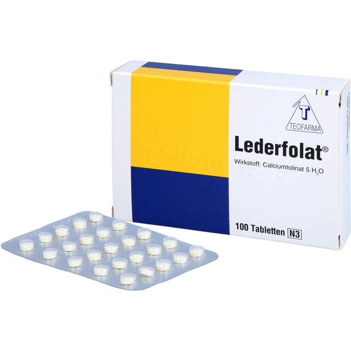 Lederfolat 6,35 mg, Tablette, 100 St. Tabletten