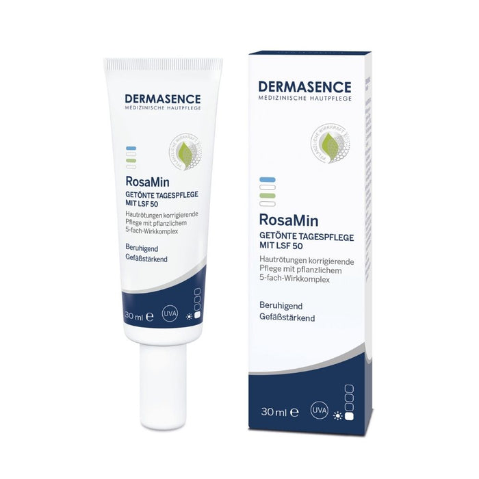 DERMASENCE RosaMin getönte Tagespflege LSF 50 Creme, 30 ml Cream