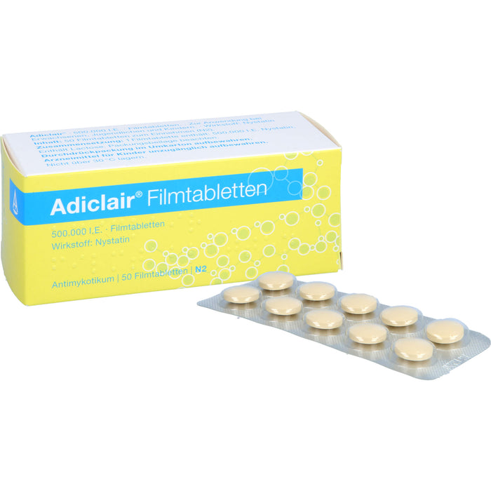 Adiclair Filmtabletten Antimykotikum, 50 pcs. Tablets