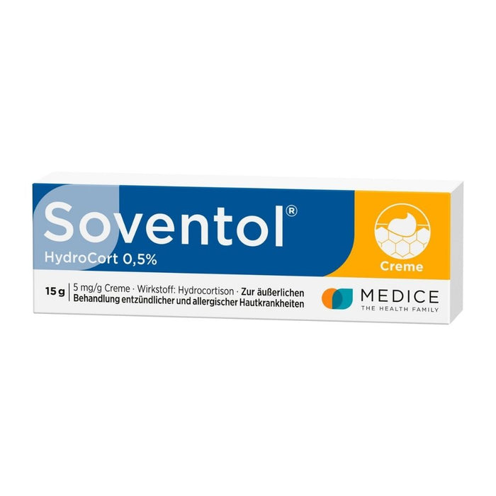 Soventol HydroCort 0,5 % Creme, 15 g Creme