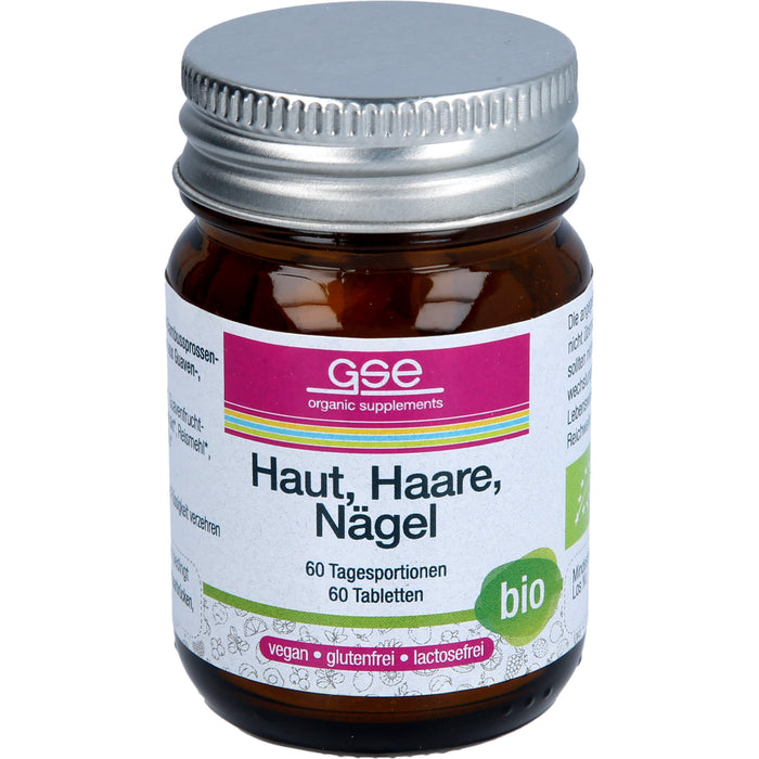 GSE phyto vitamins Haut, Haare, Nägel Komplex Tabletten, 60 St. Tabletten