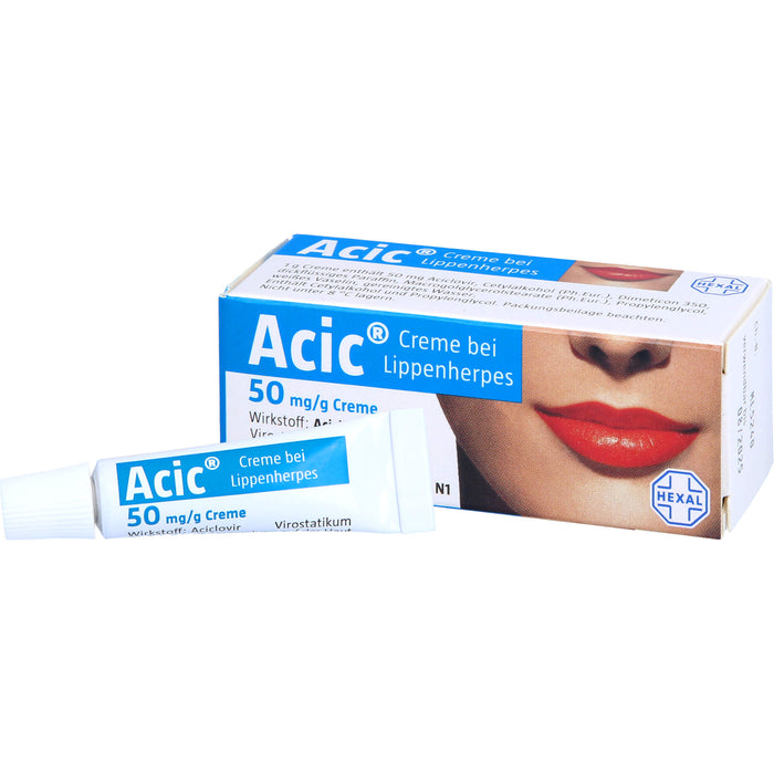 Acic Creme bei Lippenherpes, 2 g Cream