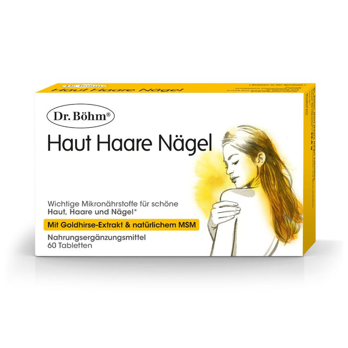 Dr Böhm Haut Haare Nägel Tabletten, 60 St. Tabletten