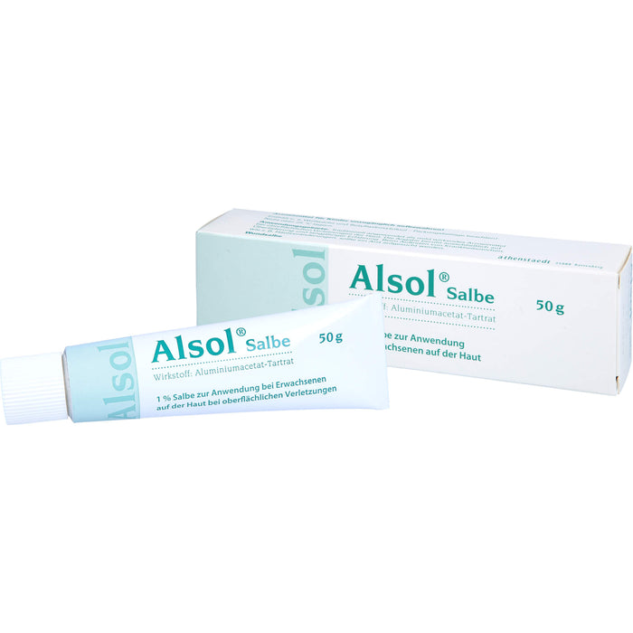 Alsol Salbe bei oberflächlichen Verletzungen, 50 g Onguent