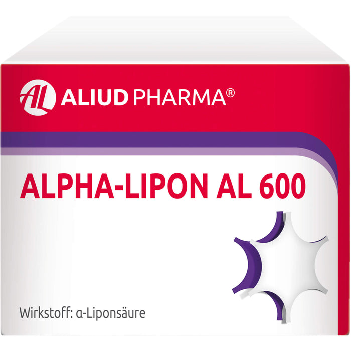 ALPHA-LIPON AL 600 Tabletten zur Behandlung von Missempfindungen bei diabetischer Nervenschädigung, 30 pc Tablettes