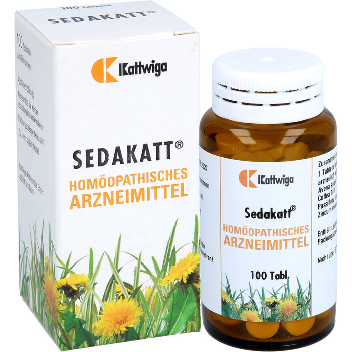 Sedakatt Tabletten, 100 pcs. Tablets